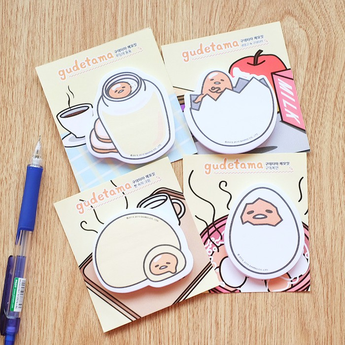 

Promo Gudetama Post-it / Notes / Stick It / Memo Elegan