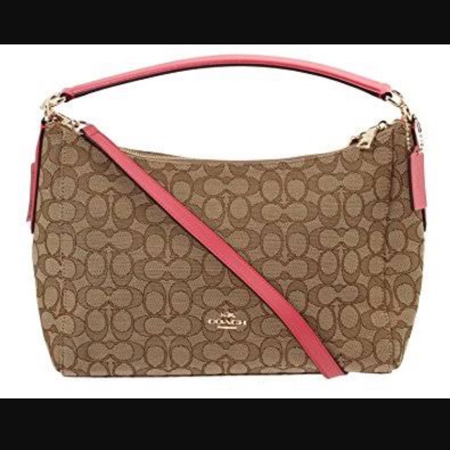 Coach Signature East West Celeste Hobo