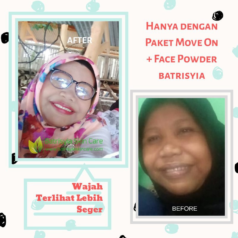 Face Powder Batrisyia Herbal / Bedak Tabur Premium dengan VCO