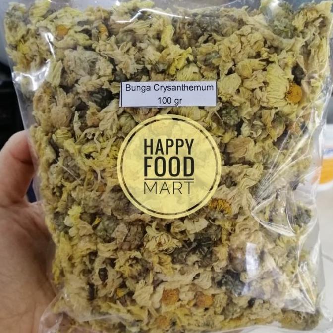 

[COD] BUNGA CHRYSANTHEMUM 100G/TEH BUNGA KRISAN/KIOK HUA/BAI JIK HUA/KOK FA [COD]