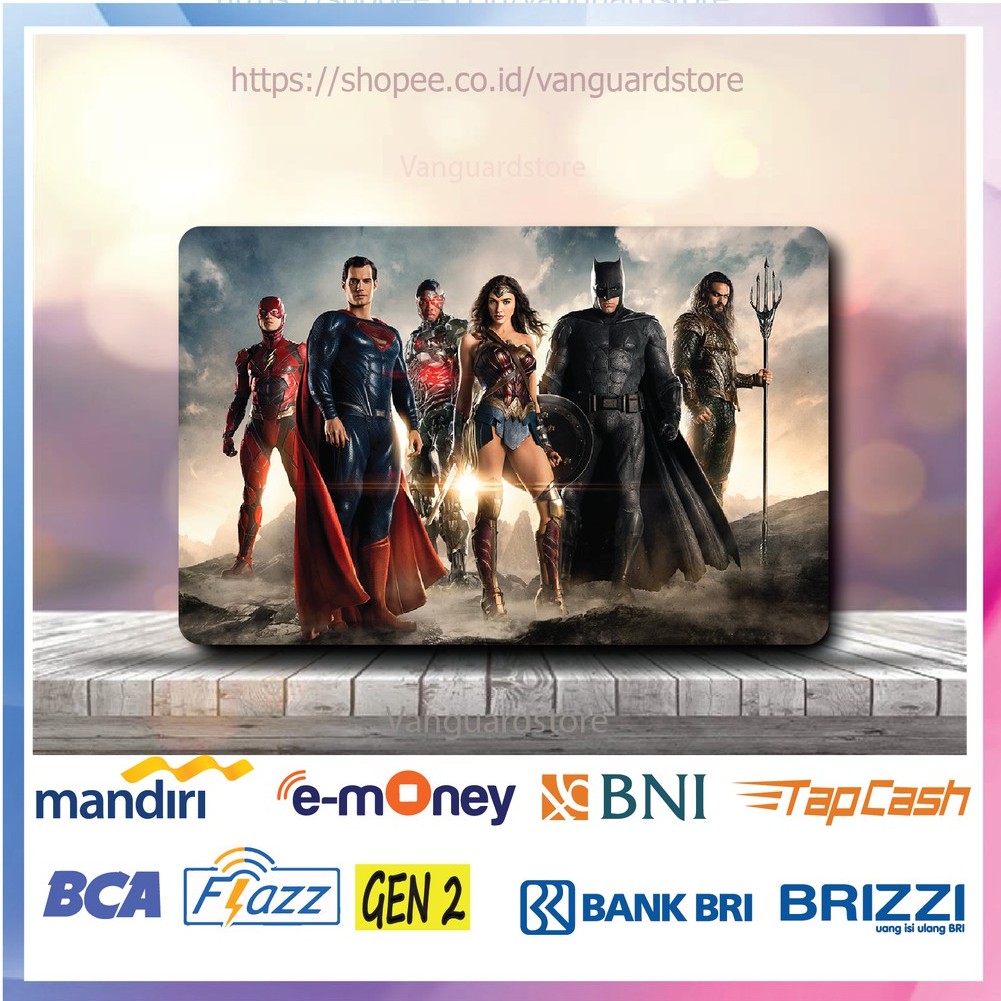 KARTU E MONEY E TOLL SUPERHERO MARVEL ANIME 16 EMONEY MANDIRI FLAZZ BCA BNI TAPCASH BRIZZI BRI