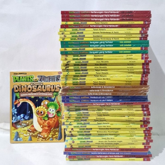 Promo Buku Plants Vs Zombies/Pvz/Plants And Zombie/Educomic Sains Terbaru