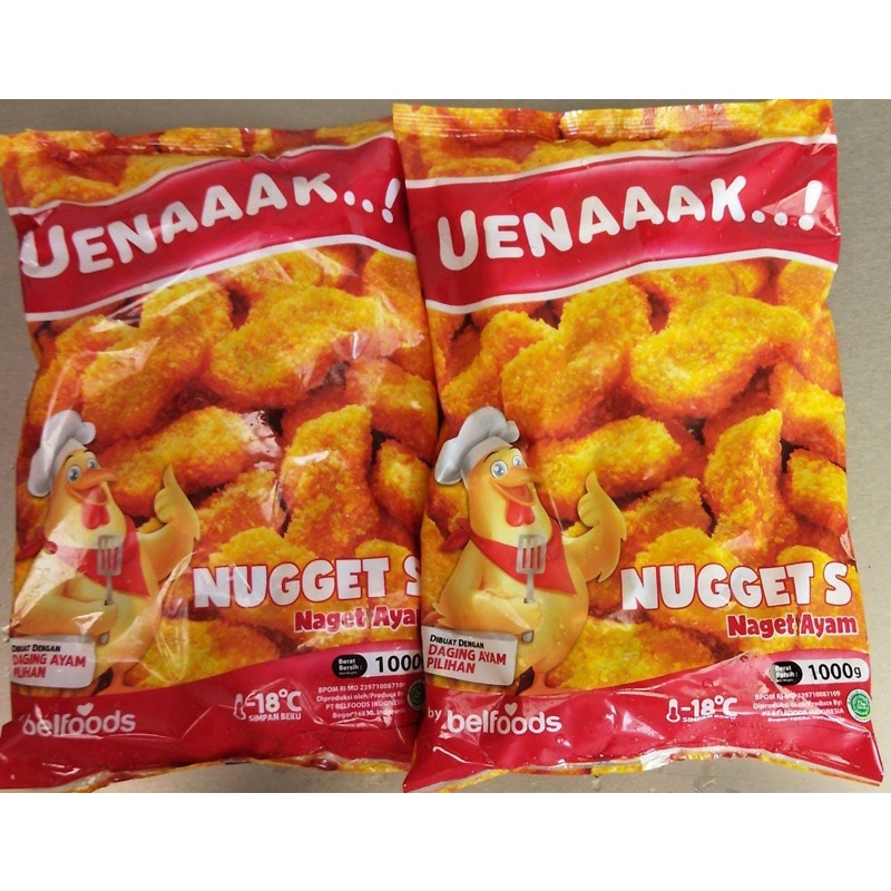 

BELFOODS UENAAK S NUGGET 1 KG