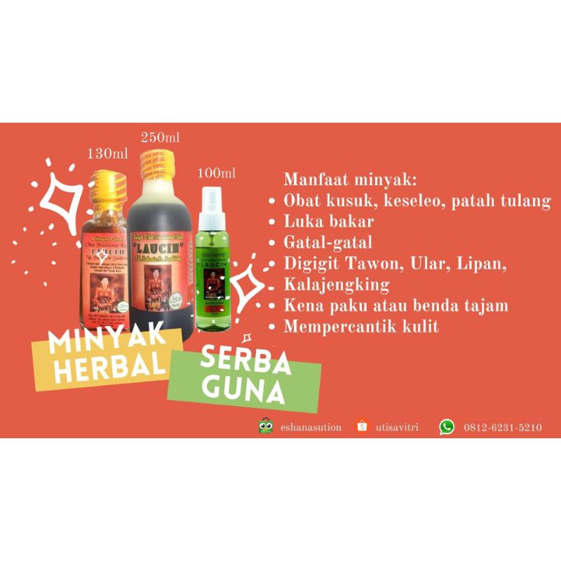 Minyak Karo Asli/Minyak Urut/Minyak Herbal