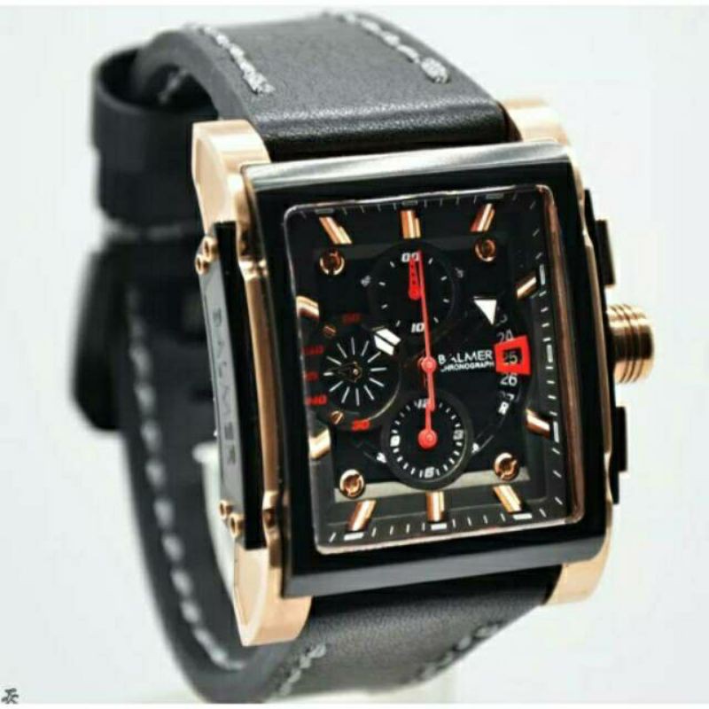 JAM TANGAN BALMER B.7948 JAM TANGAN PRIA KOTAK CHRONOGRAPH ORIGINAL