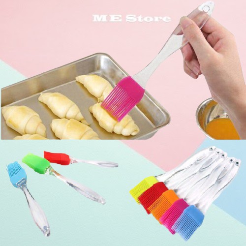 Kuas Silikon Roti Bakar Daging Barbeque BBQ Sikat Mentega Jagung Panggang / Silicone Brush Cake