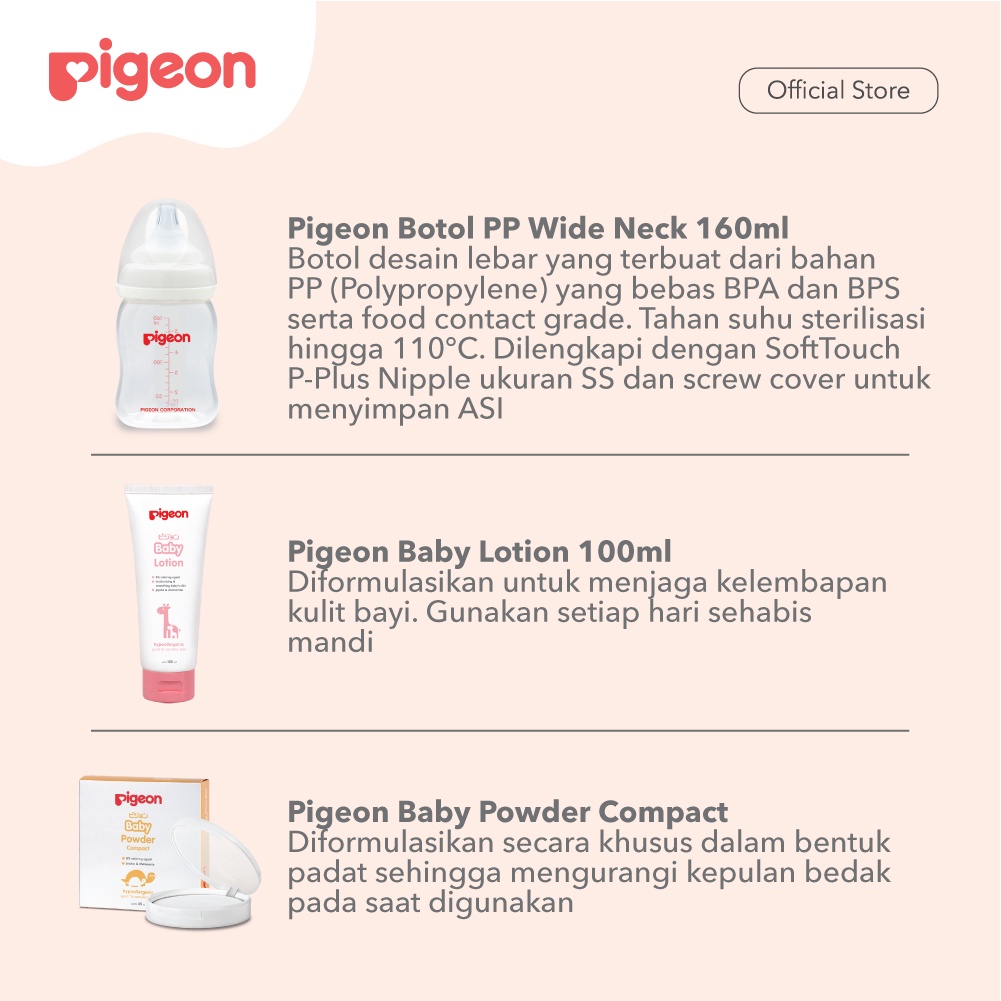 PIGEON Parcel Standard - Type 1  | Paket Kelahiran Bayi-1