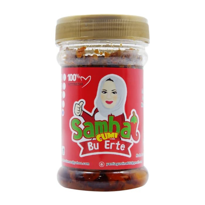 

Sambal Bu Erte Sambal Cumi - 130gr