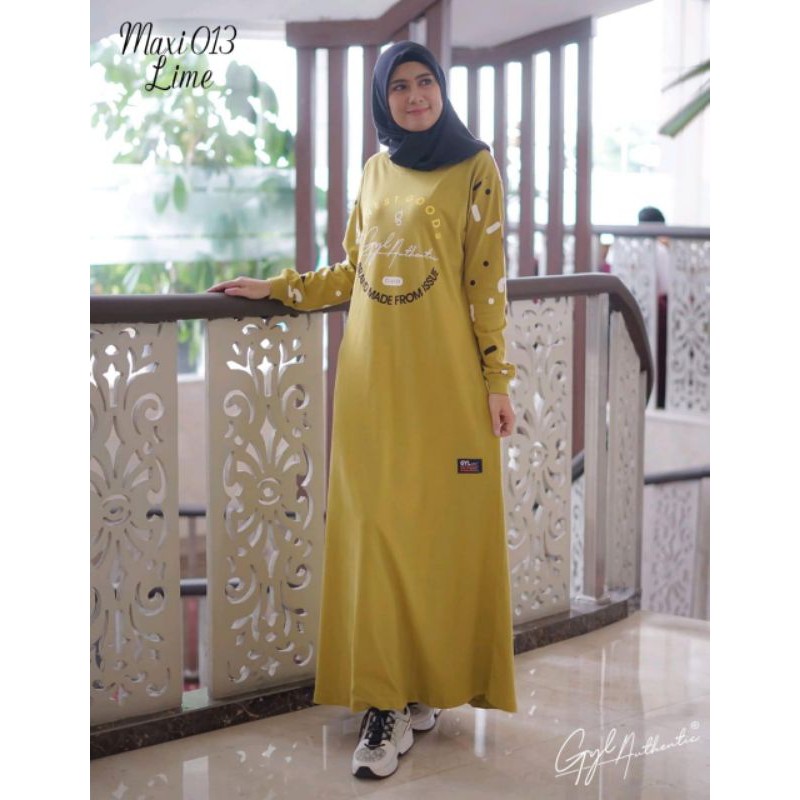 dress maxi by gyl