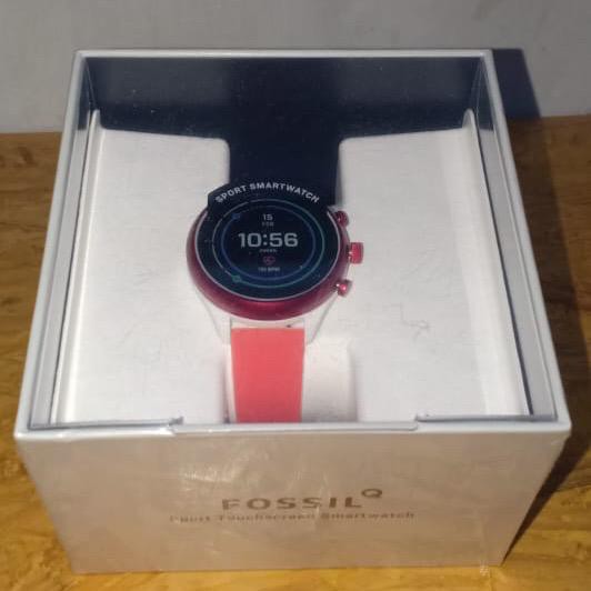 Fossil Gen 4 FTW6022 Sport Red Silicone