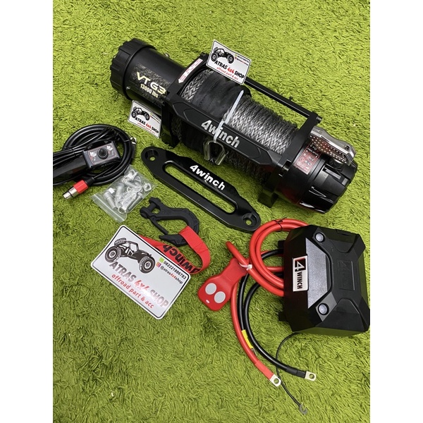 winch 4winch 13000 LBS plasma 6,5 ton  offroad jimny taft hardtop tali bukan runva tmax turtle 13.00