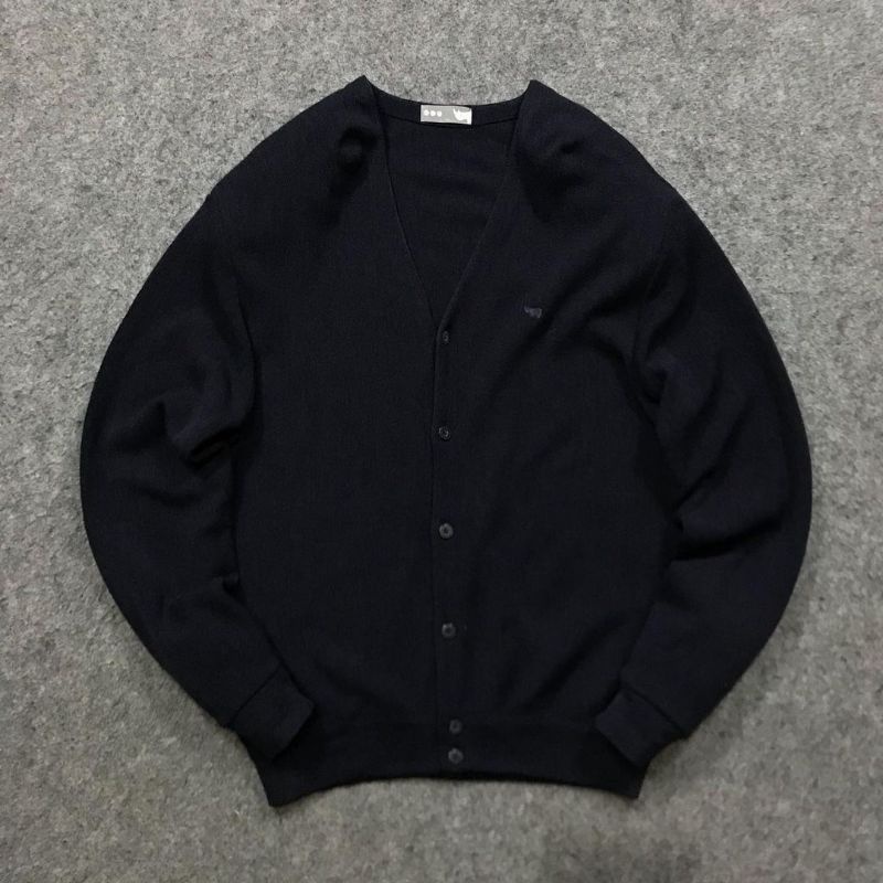 cardigan knit pat darknavy