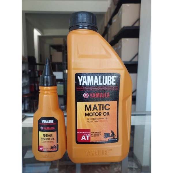 Paket Yamahalube Matic 0.8L + Oli Gardan Yamahalube