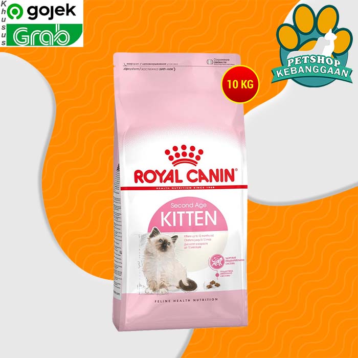 [GOSEND] Makanan Kucing Royal Canin Kitten 36 10 Kg Cat Food Anakan Kucing 10kg