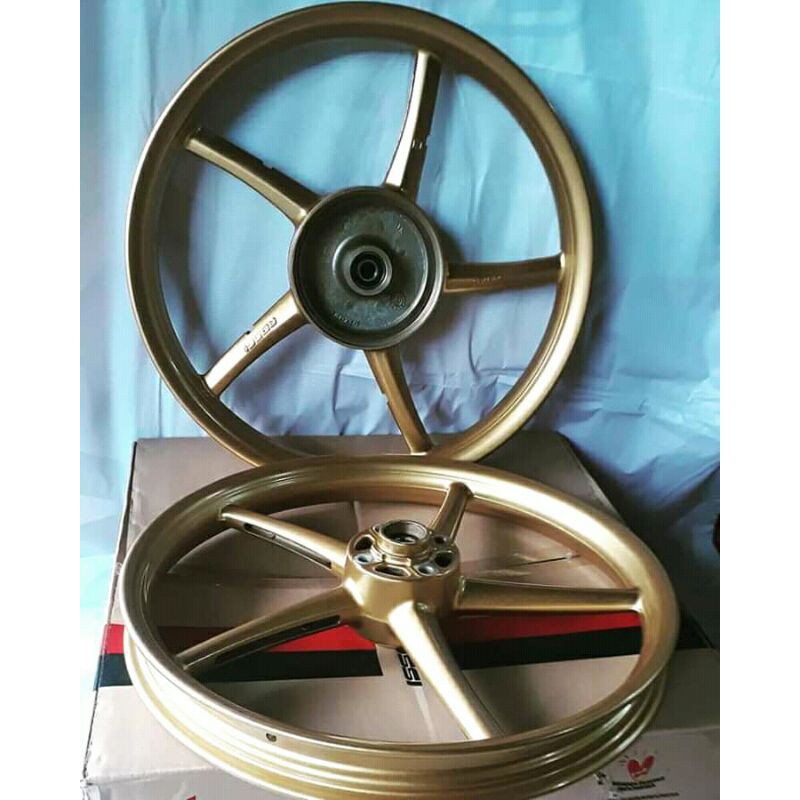 velg v rossi copy rcb yamaha jupiter depan belakang
