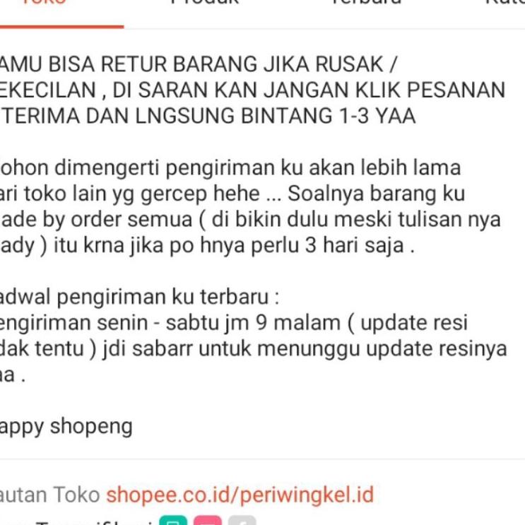 Siap Kirim.. [READY] SEIFUKU UNIFORM E