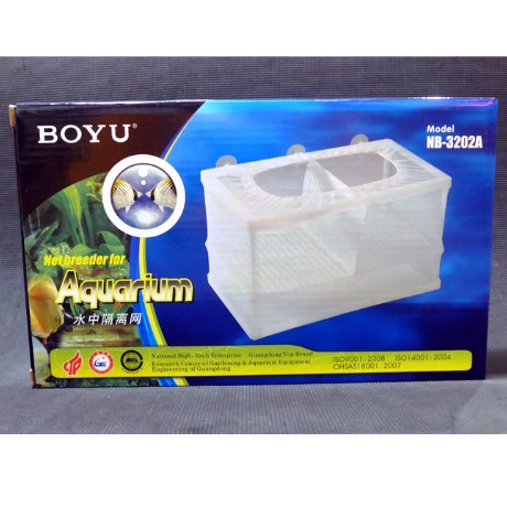 BOYU NB 3202 A net Breeder 2 SEKAT Jaring Karantina ikan Aquarium