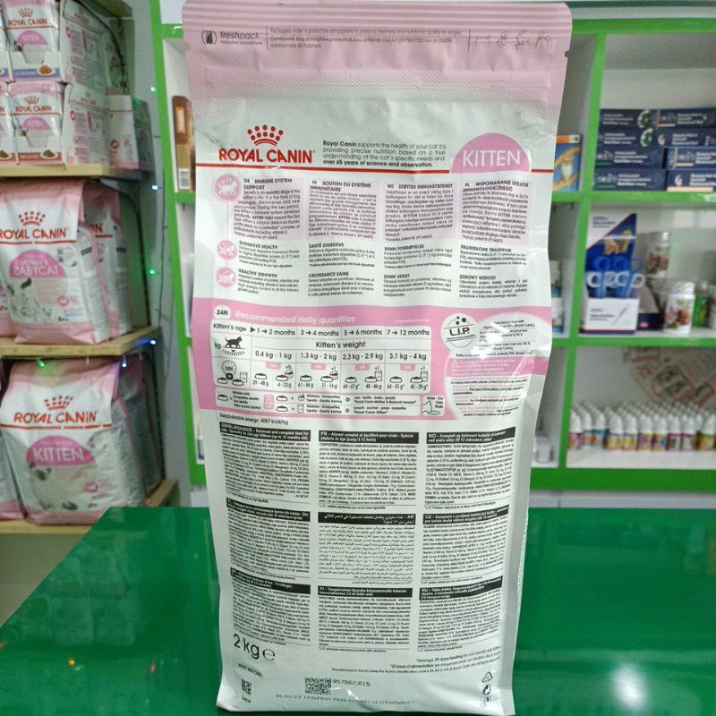 Royal Canin KITTEN 36 Second Age kemasan 2kg (Freshpack)