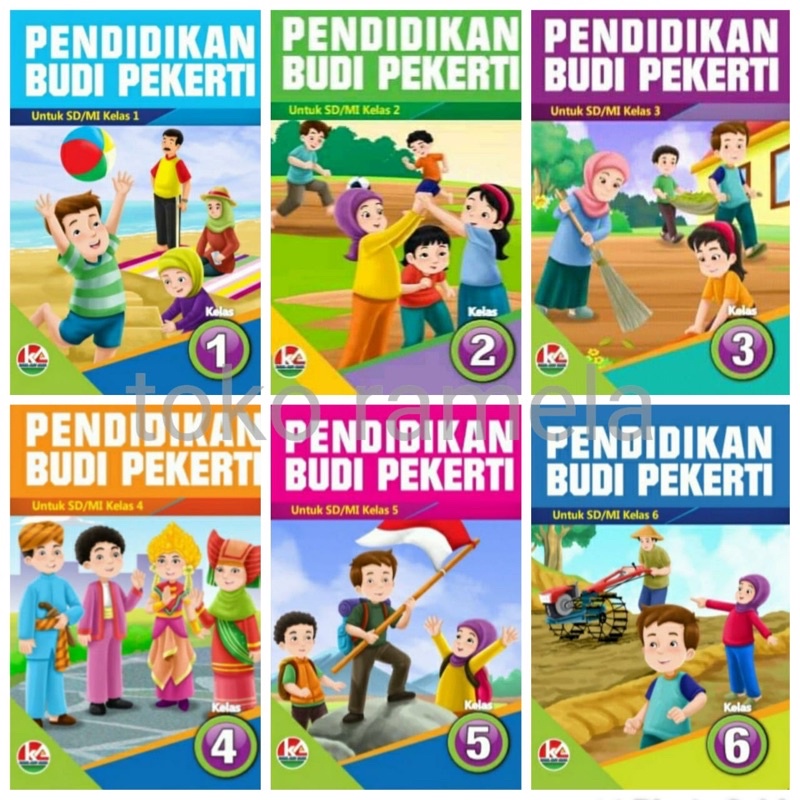 BUKU PENDIDIKAN BUDI PEKERTI UNTUK SD/MI  ( KARYA ARSY ABADI )