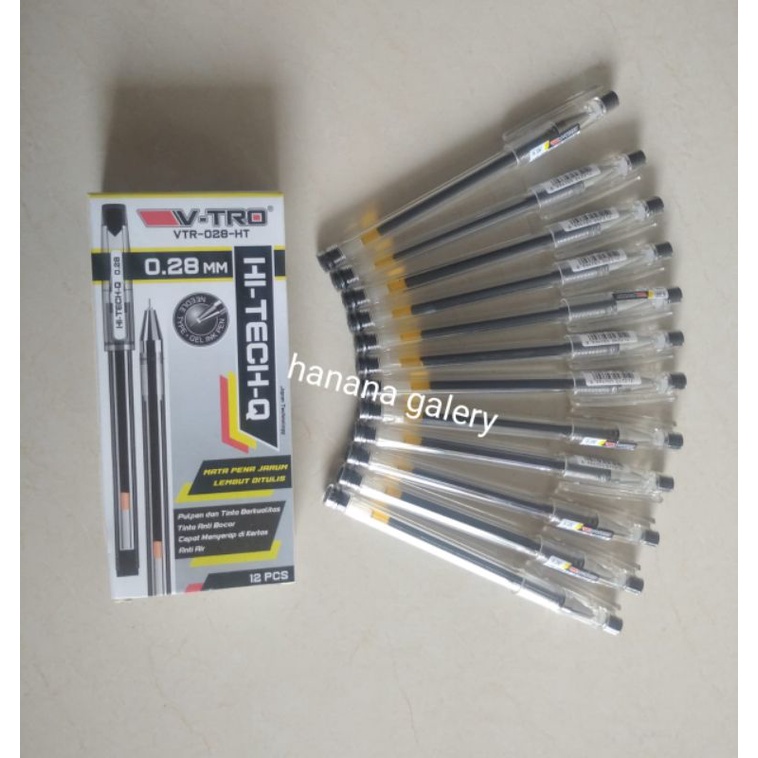 

Arm Pulpen HI TECH 1 pak isi 12 pcs