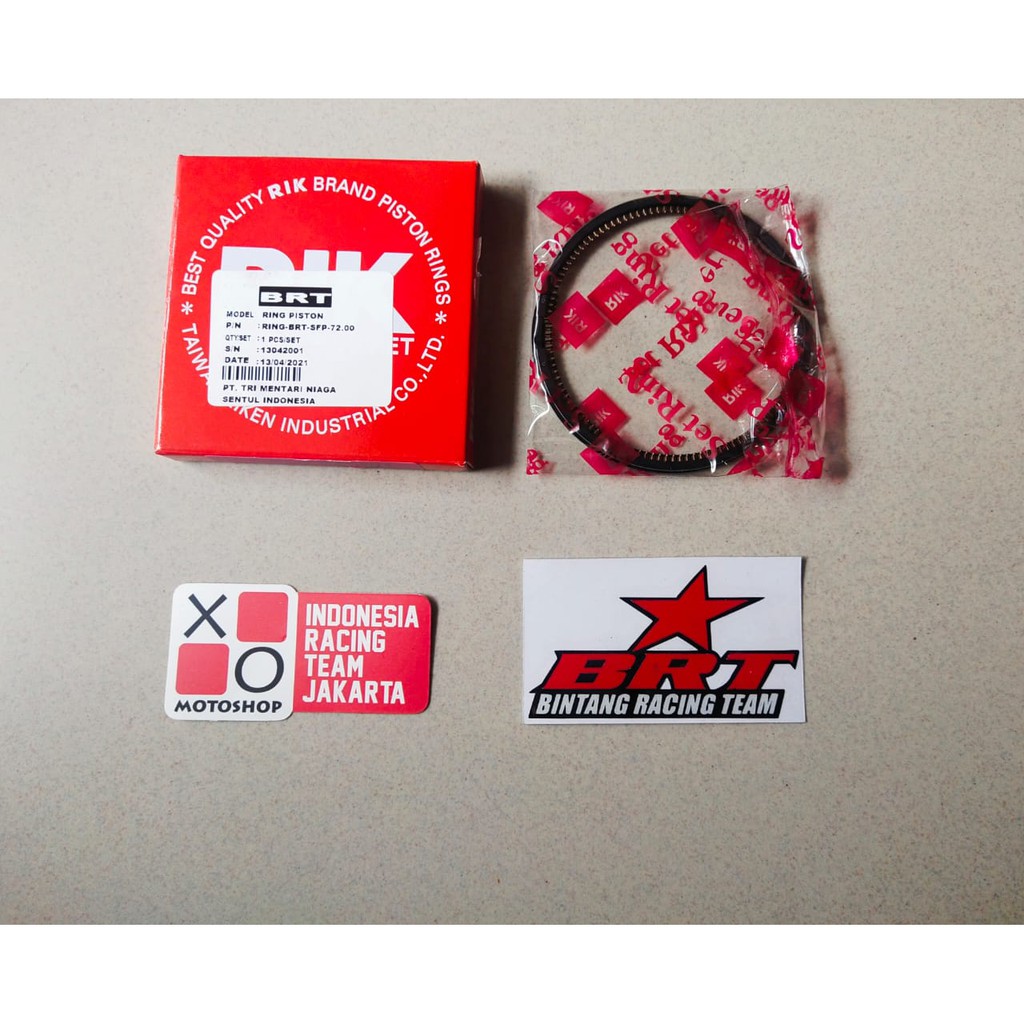 RING PISTON 72 MM BRT RIK RIKEN