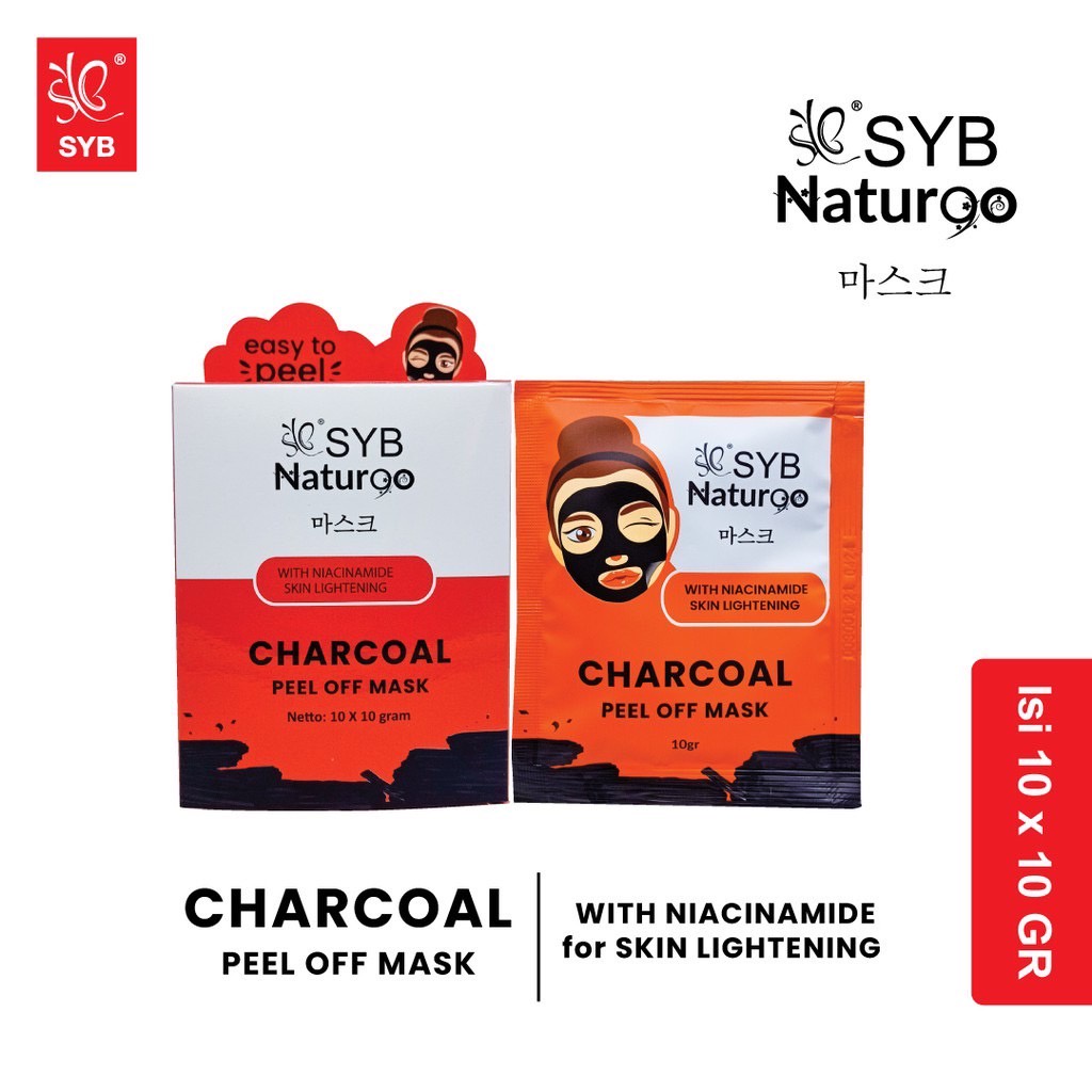 SYB Naturgo Charcoal Peel Off Mask (Sachet)