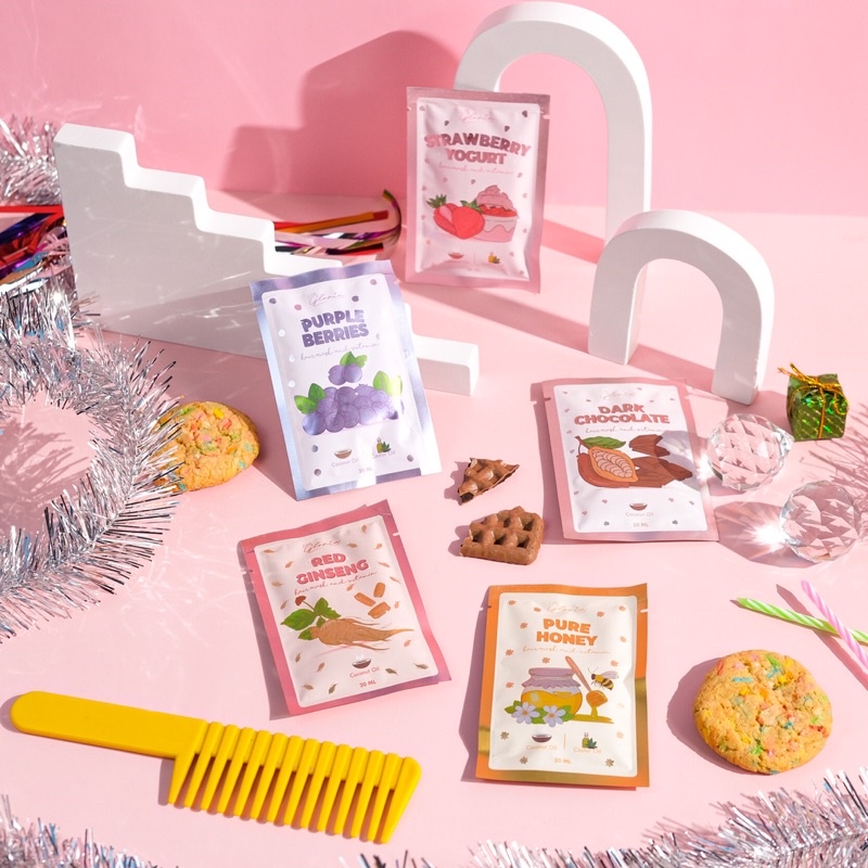 Hair Mask & Vitamin Rambut Lea Gloria - Masker Rambut by Lea Gloria