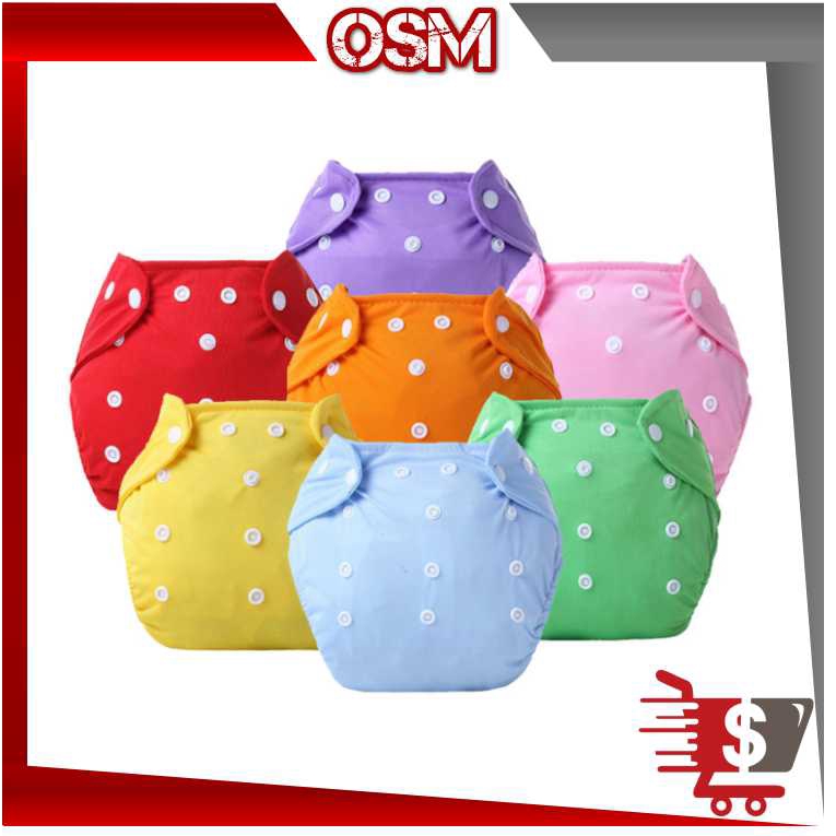 Osm P185 Popok Kain Berkancing Popok Popok Bayi Bisa Dicuci Pakai Lagi Shopee Indonesia