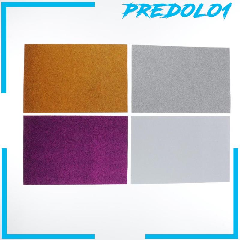 [PREDOLO1] 10 Pcs EVA Foam Handicraft Sheets 11.8x7.9&quot; Craft Foam Sponge Paper Glitter