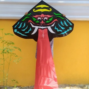 LAYANGAN BARONGAN LEAK BALI / LAYANGAN HIAS LEAK BALI / LAYANGAN KAIN LEAK BALI  BALI