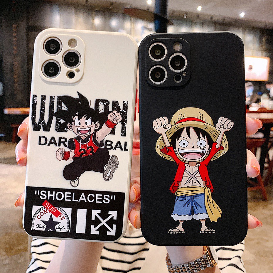 Case Desain Dragon Ball Luffy Untuk OPPO A54 A93 A15 A31 A9 A5 2020 A53 A52 A92 A7 A5S A12 A16 A74 A15S A11K F11 A91