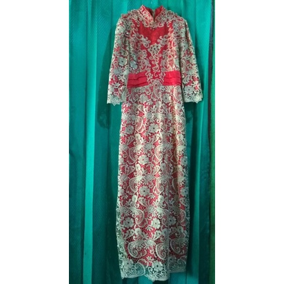 GAUN PESTA BIBIQ ORIGINAL BAJU KONDANGAN GAUN PESTA BRUKAT