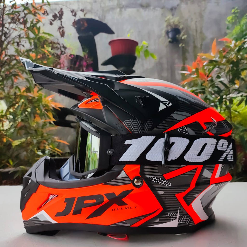 Helm JPX Cross X35 Red (Gratis Ongkir)