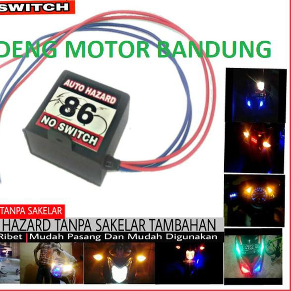 Modul Hazard Otomatis Sen Tanpa Saklar Tambahan Flaser Kedip Strobo