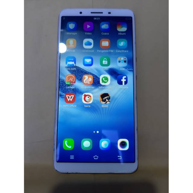 Handphone Hp Vivo Y71 Ram 2 16 Second Seken Bekas Free Tempered Glass Headset Shopee Indonesia