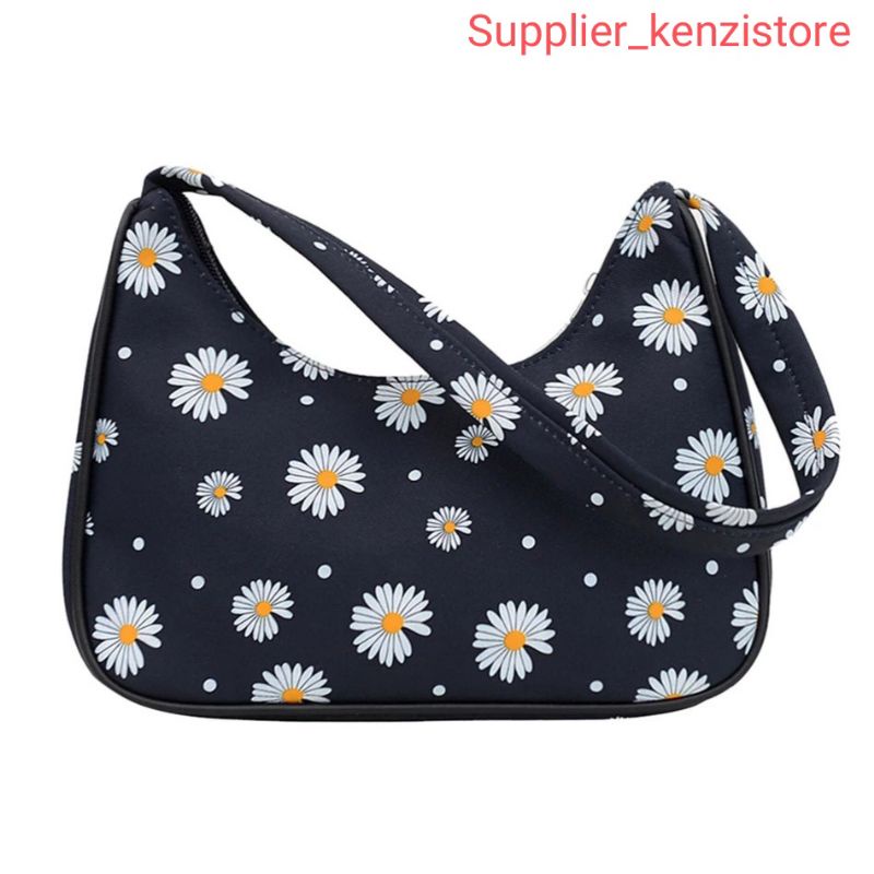 Supplier_kenzistore - JESLIN - Shoulder Bag Tas Bahu Wanita Murah Kanvas Tas selempang wanita murah 