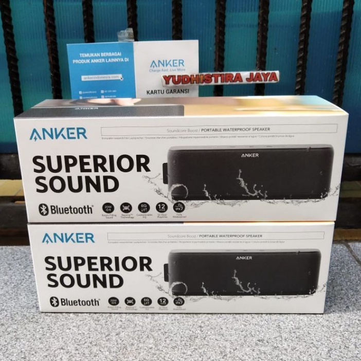 Anker soundcore boost waterproof bluetooth speaker 20W IPX7 Resmi Anker A3145