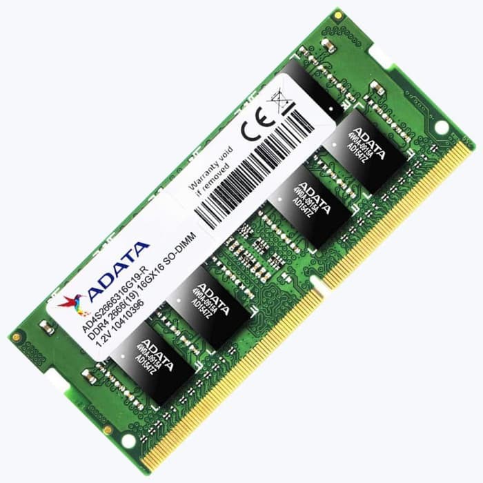 ADATA Premier DDR4 2666MHz 16GB SO-DIMM RAM DDR4 16GB PC-2666 SODIMM - BEKAS
