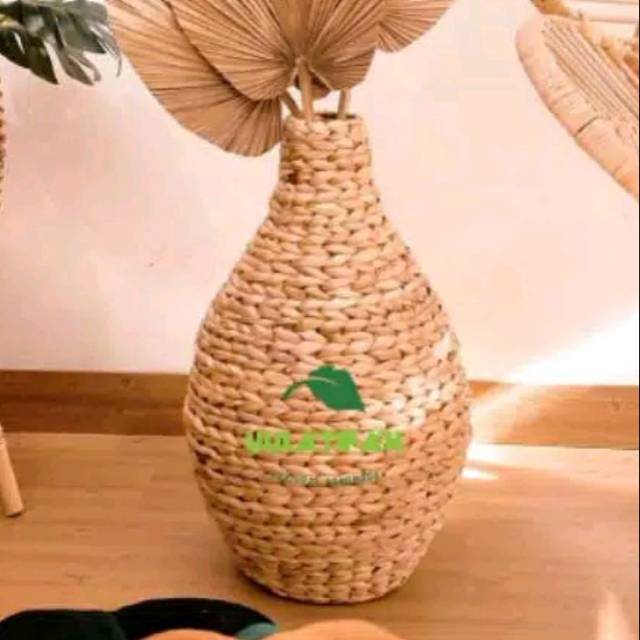 Pot gentong encenggondok / vas pot gentong dekorasi / pot dekorasi pelaminan / pot daun kering / pot