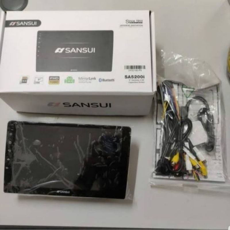 Sansui android 9 Inch ram 2gb