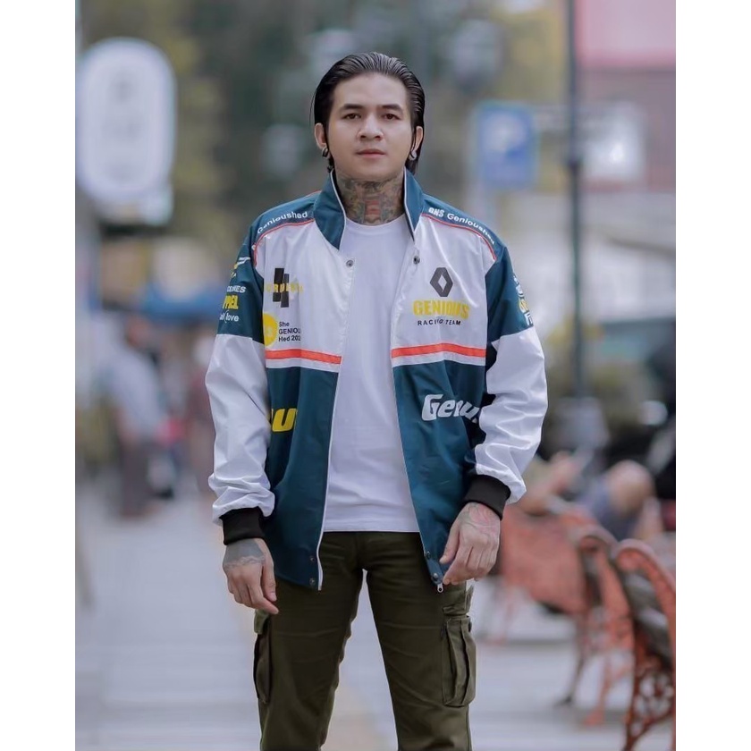 NASCAR JACKET - NASCAR PRIA/WANITA - NASCAR JACKET RACING - NASCAR BASEBALL JACKET - NASCAR GENIUS