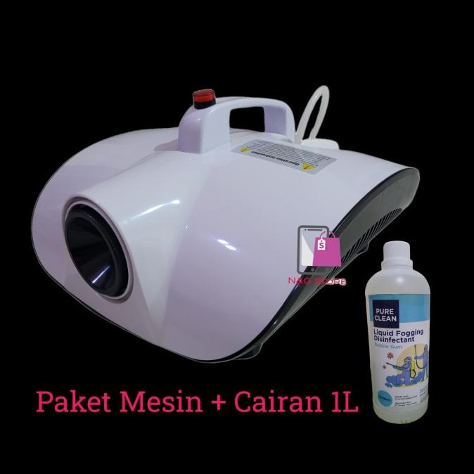 Promo - Paket Bundling - Mesin Foging + Cairan Foging 1L