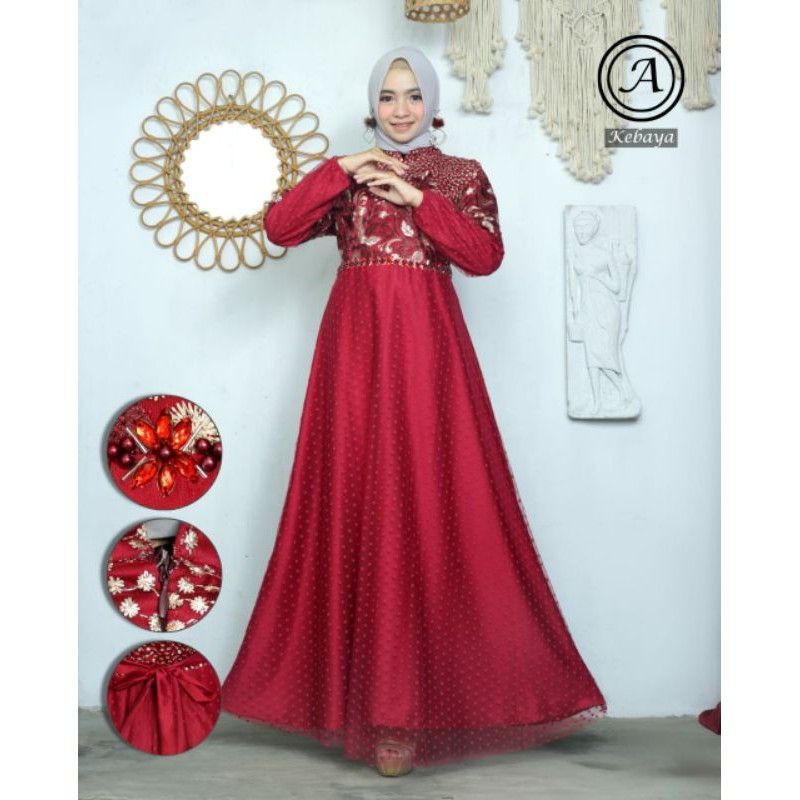 GAMIS SANGRILA/GAMIS PESTA MEWAH/SERAGAMAN KEBAYA