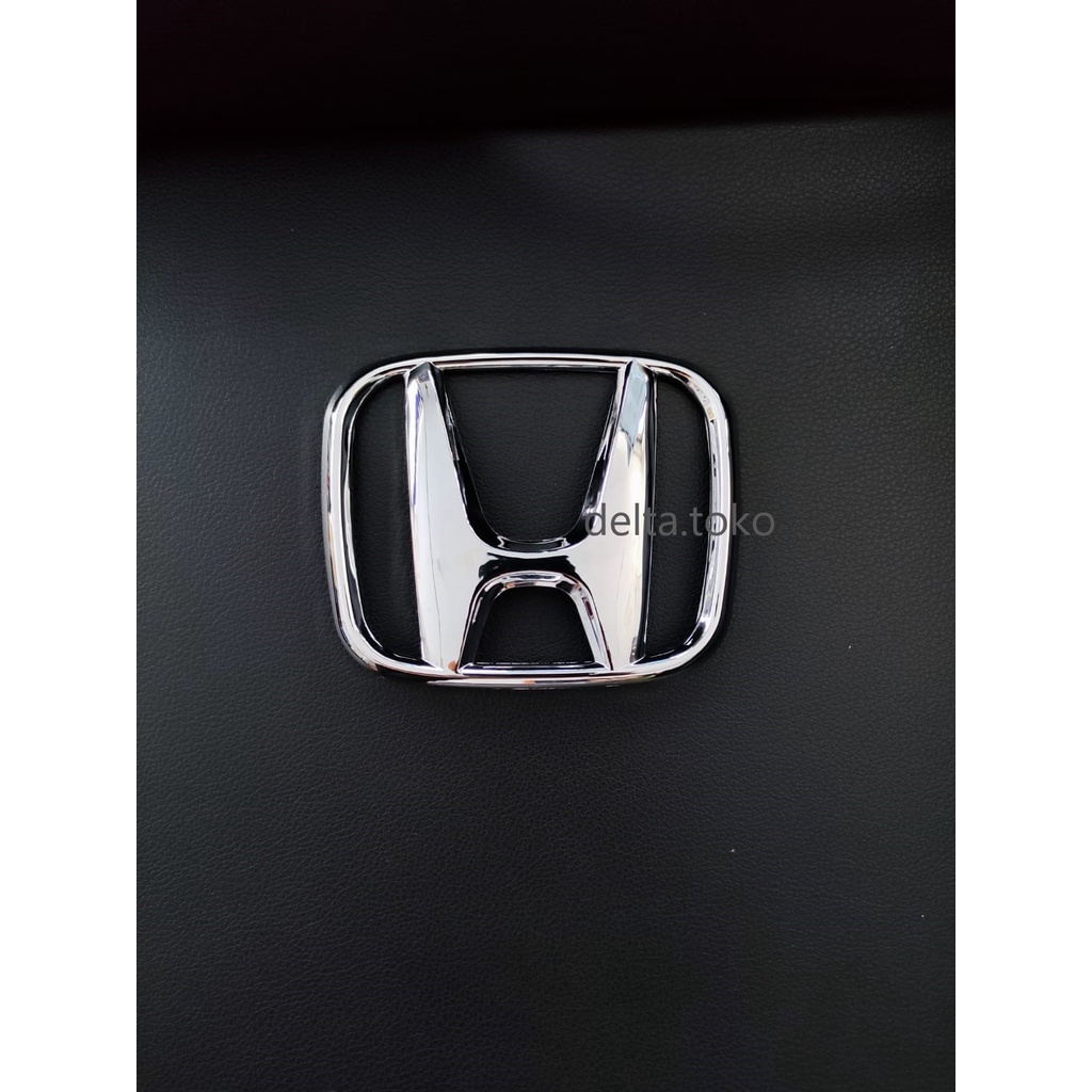 Logo Lambang Emblim H Honda All New Brio 2018-2023 Chrome Model Original Belakang