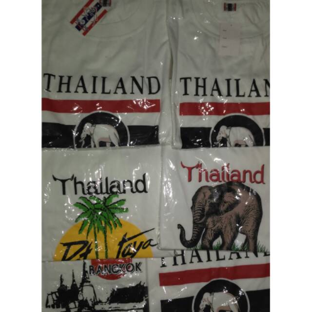 Kaos thailand souvenir luar negri