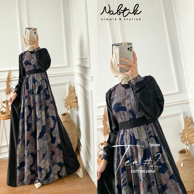 TEA &amp; NISA Maxi Dress Ori by Nabtik