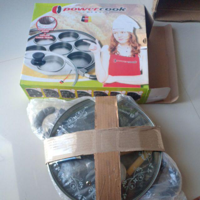 Cetakan Kue 8 Lubang Datar/cetakan Martabak Mini Merk Q2 Suggo Dan Powercook