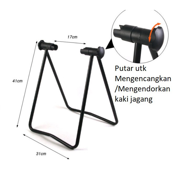 Standar Paddock pedok sepeda belakang jagang parkir MTB Roadbike Seli