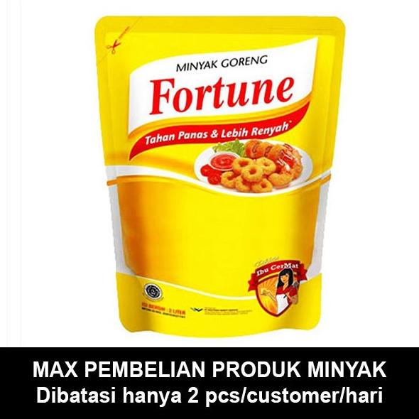 

Fortune Cooking Oil Pouch 2 Liter