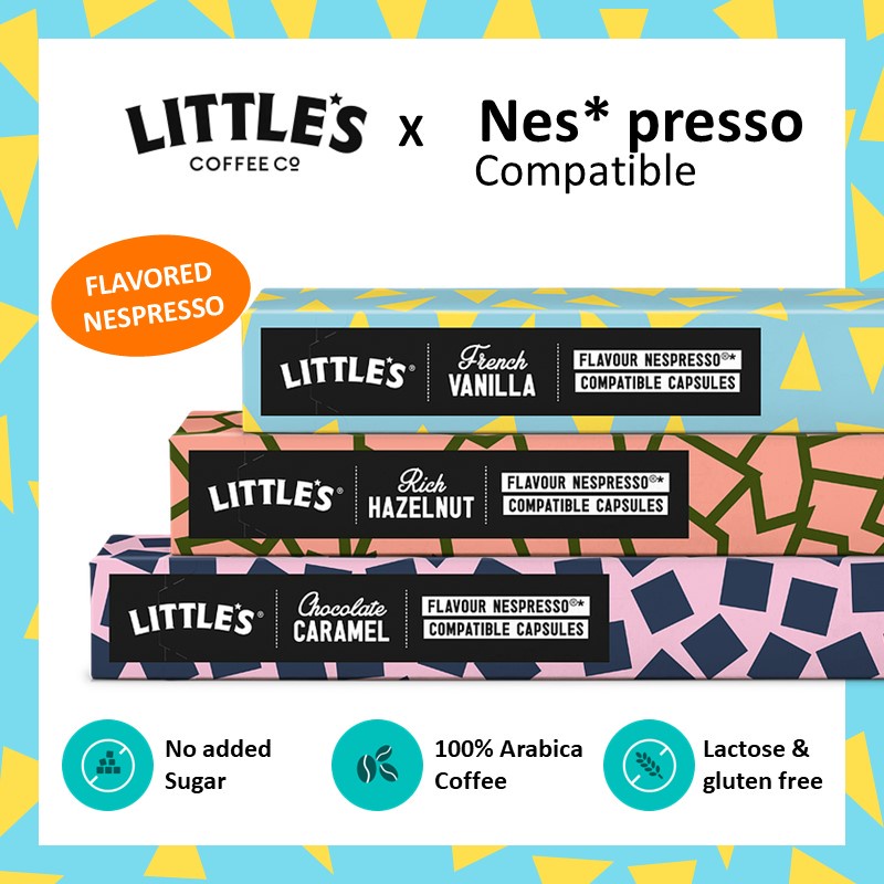 

Nes* presso Capsule French Vanilla, Chocolate Caramel, & Rich Hazelnut